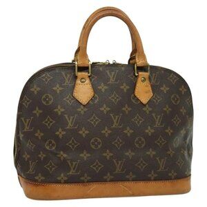 LOUIS VUITTON Monogram Alma Hand Bag M51130 LV Auth 136839